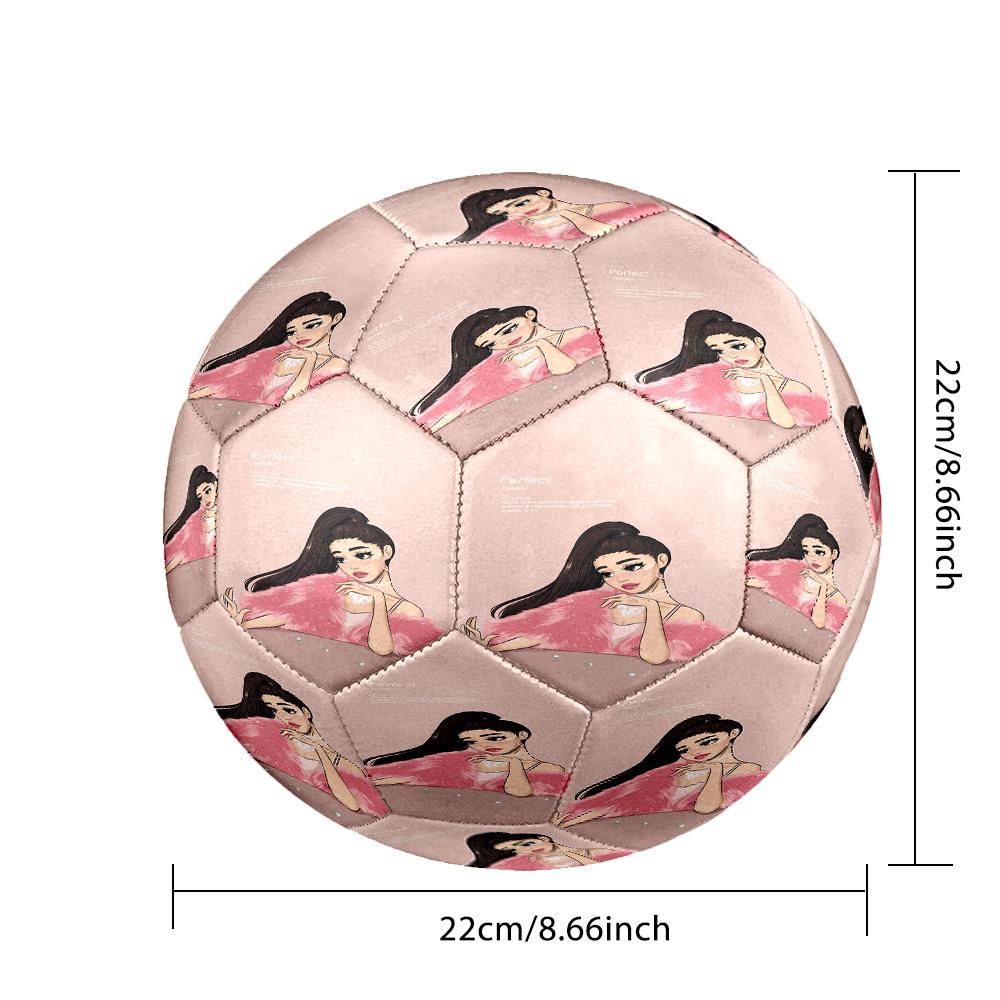 Ariana Grande Size 5 Soccer Ball, Durable Standard Football For Training Match Outdoor Sports