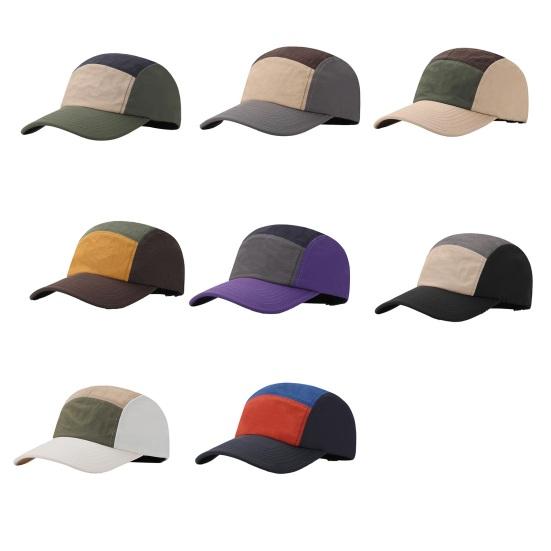 Baseball Hat Contrasting Color Quick-Drying Water-Repellent UPF50+ Sunscreen Hat Outdoor Climbing Cycling Hat