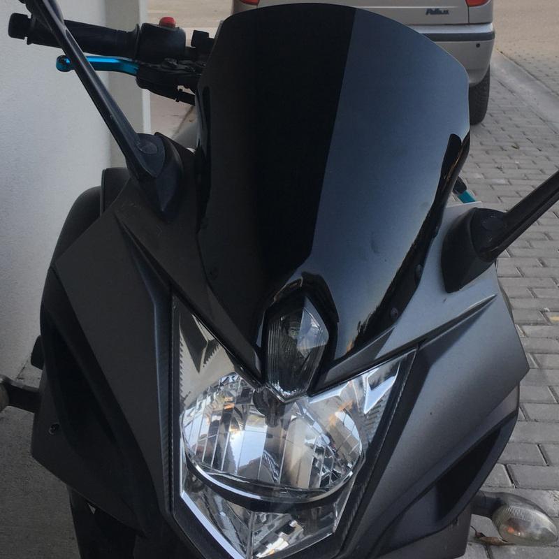 Motorcycle Windshield WindScreen Screen For 2009 2011 2012 2013 2014 2015 2016 2017 Yamaha FZS600 FZ6R FZ-6R FZ6-R XJ6 F XJ-6F