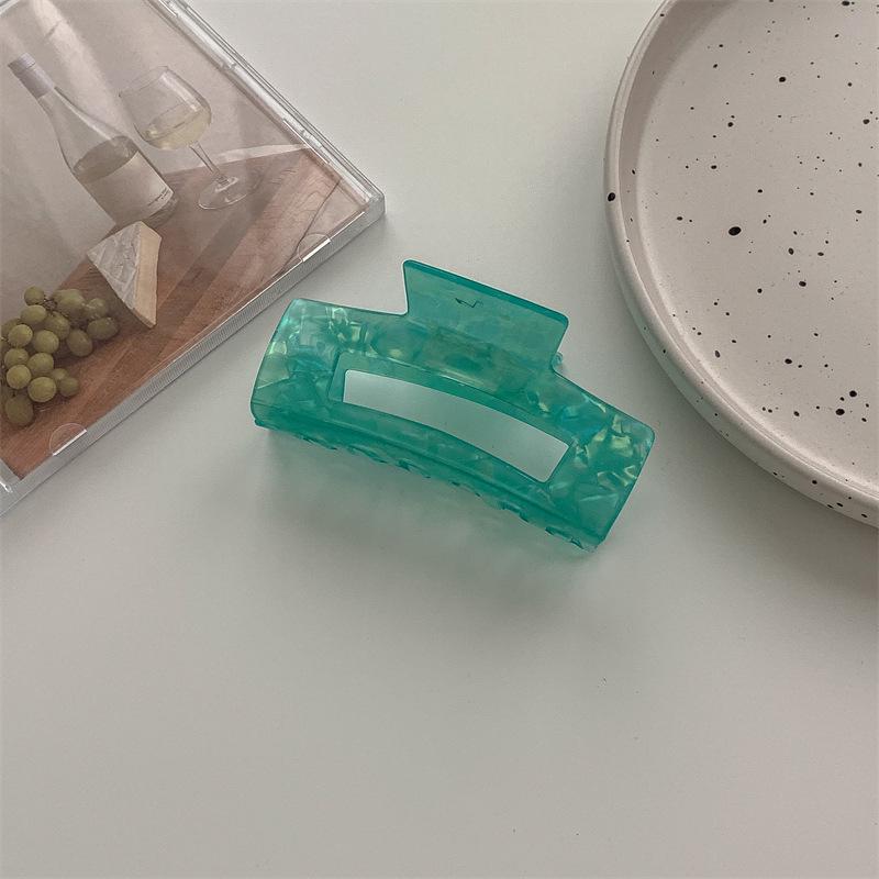 Korean Imitation Acetate High-End Shark Hair Clip - Elegant Hair Accessory for Stylish Looks