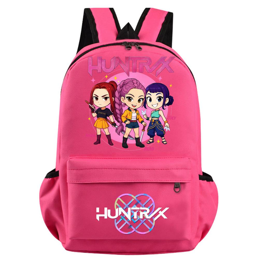 K-Pop Demon Hunters Printed Backpack for Teenager Student Girl Boy Bookbag Schoolbag Women Large Capacity Waterproof Travel Bag Kid Gift Rucksak