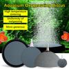 Nouvelle pierre à bulles d'oxygénation pour aquarium, tête de disque de pompe à plateau de sable, frittage à haute température, exhalé uniformément, aquarium, fournitures pour animaux de compagnie