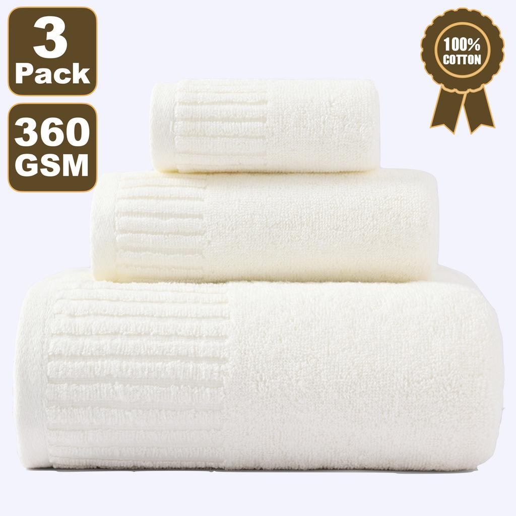 Bath Towels Are Pure Cotton Water-Absorbing Class A Thickened Large Bath Towels Absorb Water Quickly And Do Not Lose Hair. Cotton Couple Bath Towels