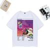 Rapper Kanye West Graduation Music Album vintage T Shirt Unisex WOMEN print streetwear Oversized short sleeve Cotton Unisex t shirt