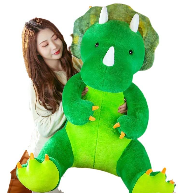 Cool Triceratops Plush Toy Oversized Sleep Pillow Large Stuffed Animal Doll Birthday Gift Hamleys