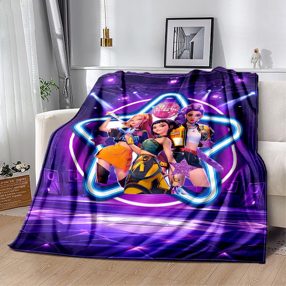 Dance Party Stars Blanket Comfortable Great for Chair Bed Couch Four Seasons Multipurpose Modern Style Best Holiday Gift for Friends Family