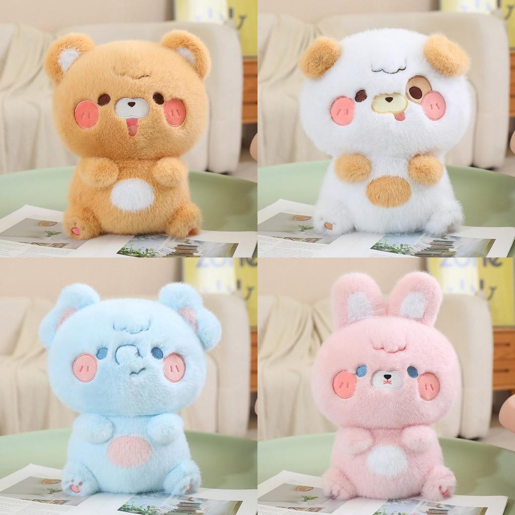 Rabbits Capybaras Elephants Dog Bears Fox Plush Toy Doll Decoration Gift Kids