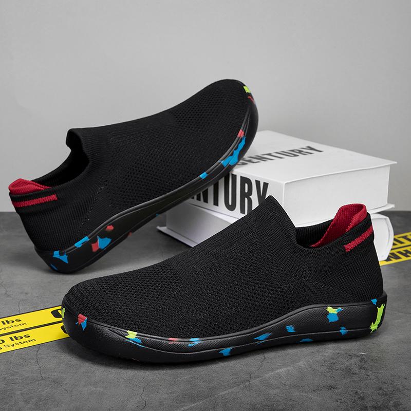 Mens Wide Shoes Large Size Casual Shoes Suitable for People with Fat Feet Wide Feet, Soft and Light Walking Shoes Running Lightw