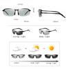Men Pochromic Polarized Sunglasses Day and Night Vision Protective Goggles Sun Glasses for Driving Fishing Traveling Shopping