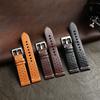 Breathable Leather Strap Men's Strap Upgrade Switch Ears Double Sided First Layer Cowhide Watch Accessories