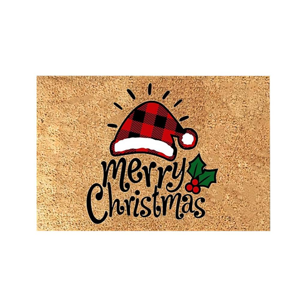 Christmas Mat Non- And Washable Doormat Decoration Door Mat Entrance Rugs