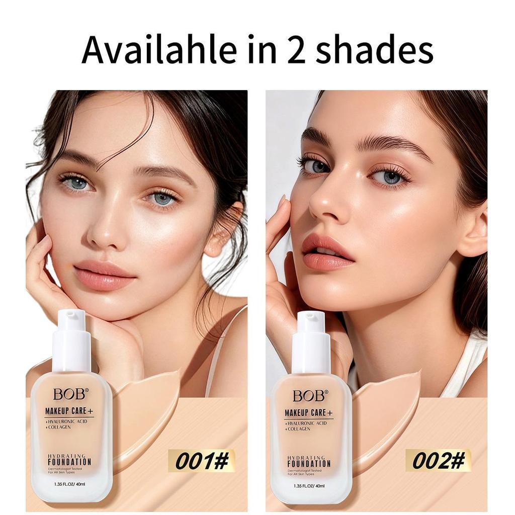 Bobs feuchtigkeitsspendendes mattes Make-up: Langanhaltender, Wischfester, Nicht klumpender, Ölregulierender Feuchtigkeits-Concealer.