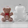 Bear Cookie Mold Flexible Silicone Candle Mold Diy Aroma Mold High-Quality For Handmade Crafts Diy Projects Resin Crafts