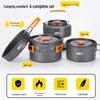 Explorer Outdoor Camping Cookware Set with Kettle