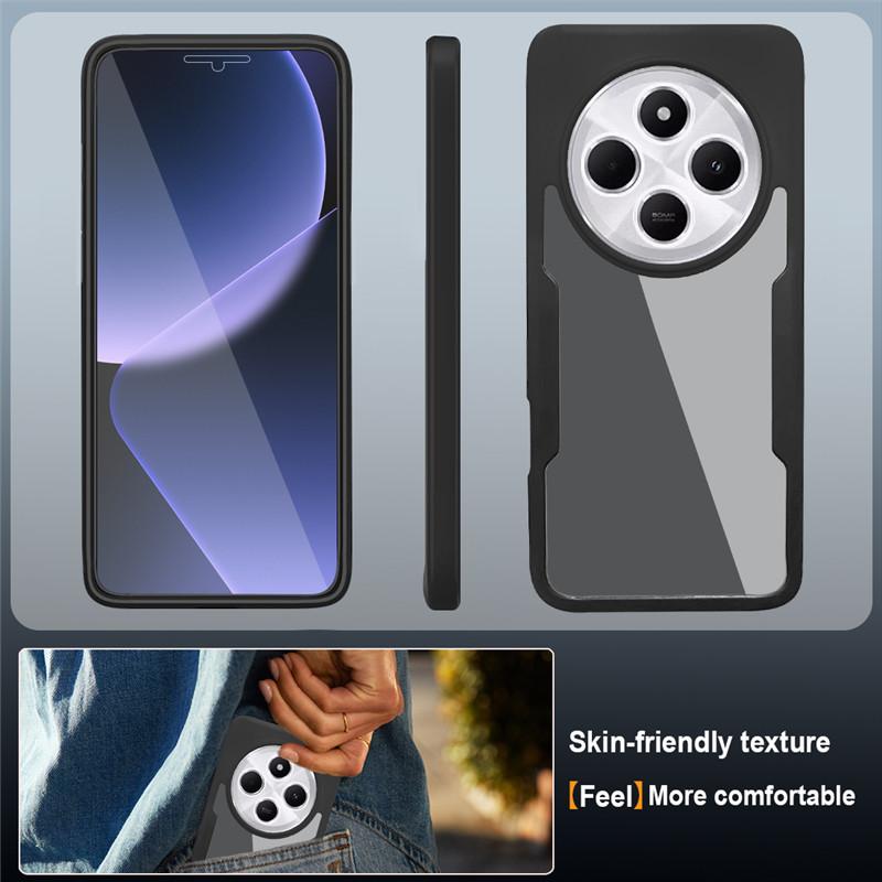 Pouzdro s ochranou celého těla 360 pro Xiaomi Redmi 9 9A 9C 10 10A 10C 12 12C 13 13C 14C 4G Kryt odolný proti nárazům pro přední displej