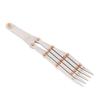 Equal Distance Measuring Ruler Stainless Steel Equidistant Ruler Equal Space Divider Leather Belt