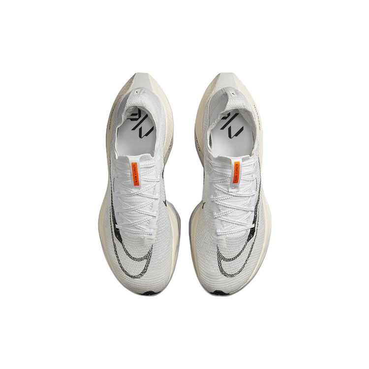 Nike Unisexové prototypové tenisky Air Zoom Alphafly NEXT% 2 Bílá/Totálně oranžová/Černá DJ6206-100