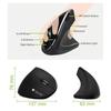 Techly 2.4GHz RF USB Vertical 1600dpi Optical Wireless Mouse