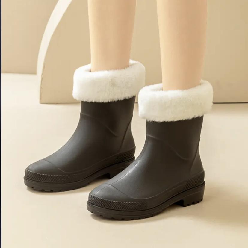 Neue modische Mid-Tube-Trend-Regenstiefel für Erwachsene für Damen
