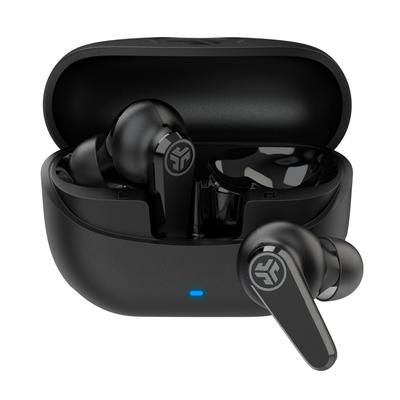 JLab Go Pods ANC Wireless Earbuds, Bluetooth 5.4 Noise Cancelling, Waterproof, Multi-Point, External Sound Capture, with Mic, 26 Hours of Playtime,