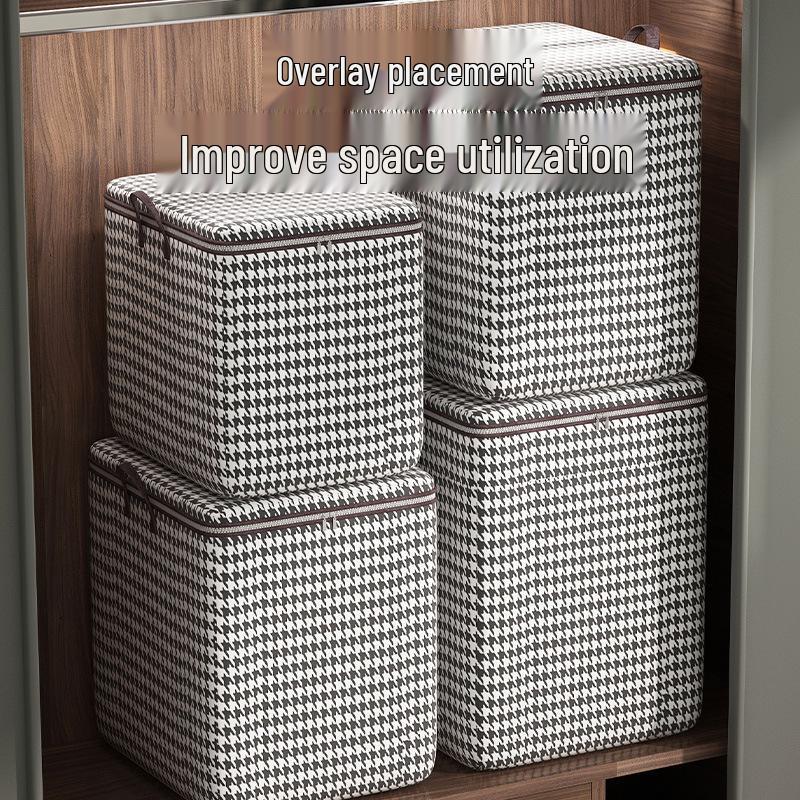 Non-Woven Quilt Storage Bag Organizer for Wardrobe and Moving