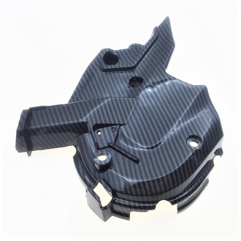 Carbon Fiber Pattern Left Box Front Cover for Honda ADV150/PCX150 (2019+)