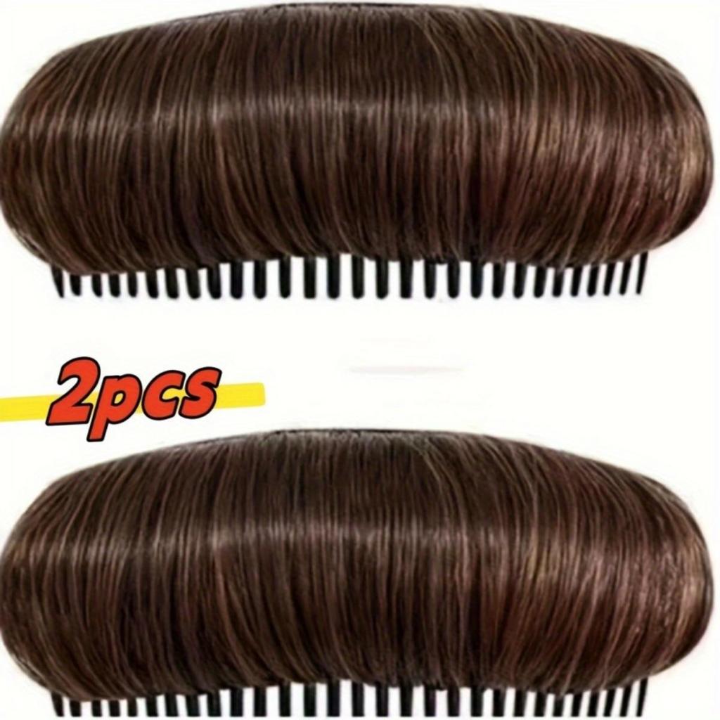 Nadýchaný artefakt Vysoký top lebky Vlasová spona Puff Hlava Polštářek Syntetická podložka Neviditelná spona Objem Vlasová sponka Ženy Vlasové doplňky