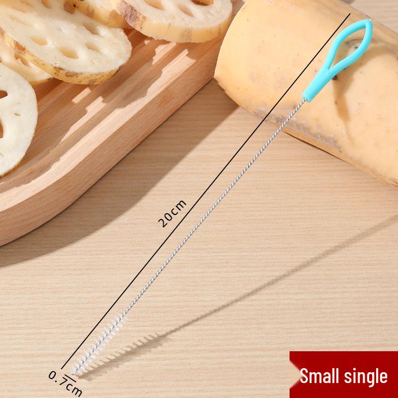 Lotus Root Hole Cleaning Brush – Fine Brush for Lotus Holes, Baby Bottles, Straws, and Icing Tips.