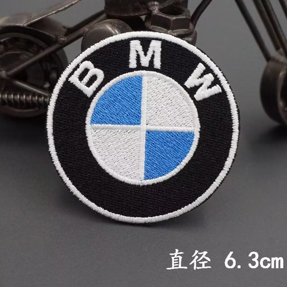NVEQ9 Motorcycle Embroidery Badge Sew On Iron Patch Self-Adhesive Fabric Sticker For BMW F Series F10 F20 F25 F30 F34 F39 F48