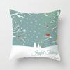 Cartoon Christmas Throw Polštář Set Santa Claus Sofa Gift Home Decor povlak na polštář Vánoční dárek povlak na polštář