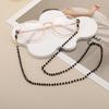 Women Glasses Chain Colorful Faux Gemstone Eyeglass Chain Retro Beaded Sunglass Strap Eyeglass Lanyards for Spectacle Reading Glasses