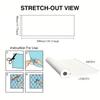 Self Adhesive Wood Grain Floor Stickers Waterproof Thick Non Slip Wear Resistant Peel and Stick Vinyl Flooring for Living Room