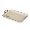 ZISIZ Large White Serving Tray (2-Pack)