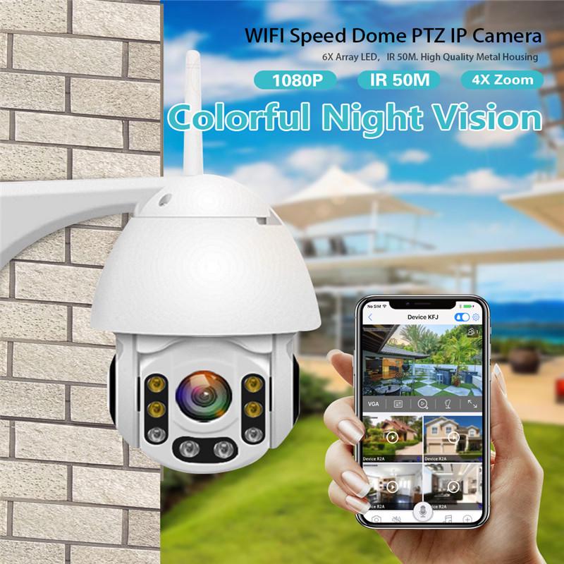 1080P Wi-Fi IP-камера с обнаружением движения, автоматическим ...