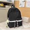 Schoolbag schoolbag junior high school girl 1011 new Japanese ins niche plaid student large capacity lightweight versatile backpack