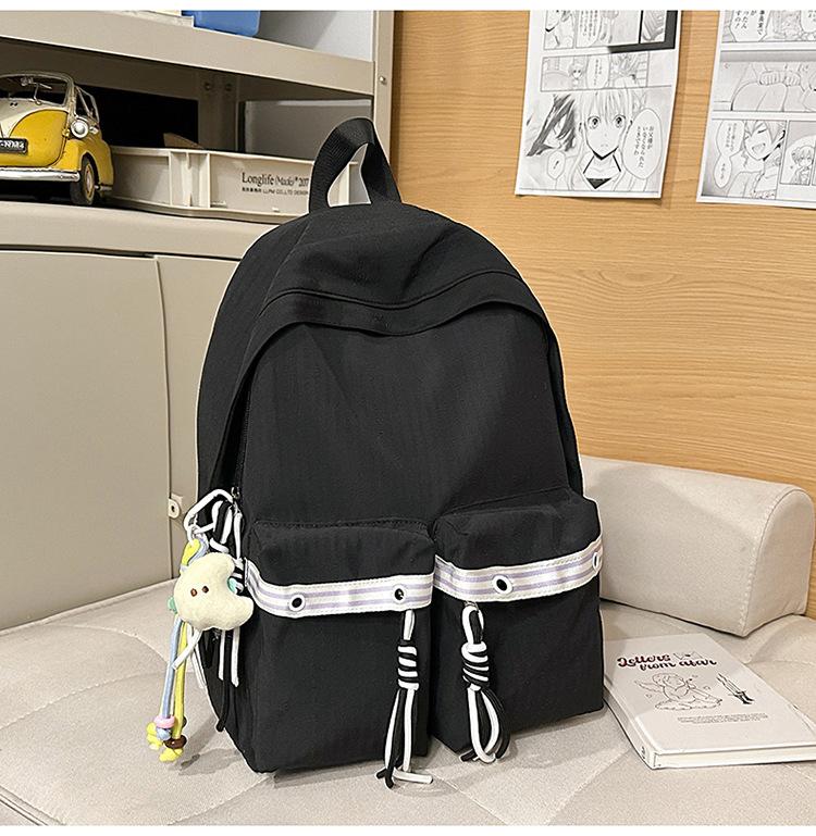 Schoolbag schoolbag junior high school girl 1011 new Japanese ins niche plaid student large capacity lightweight versatile backpack