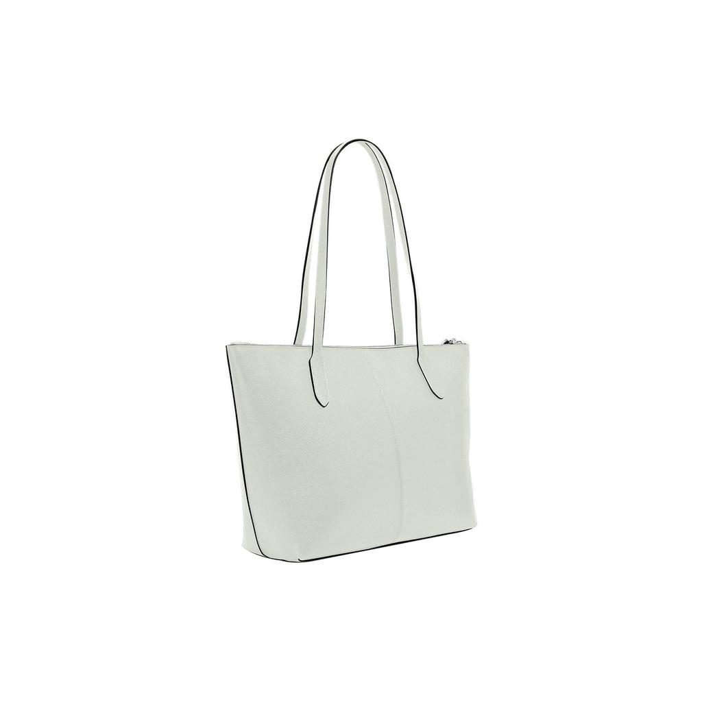 Coach Zip Top Tote 29 Zipper Closure Crossgrain Tote Bag Women Tote Bags Sage 4454-SVONE