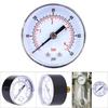 Pressure Gauge 50mm   1Celsius8 BSPT Back Connection for   Water Oil Gas (0-15PSI 0-1Bar)