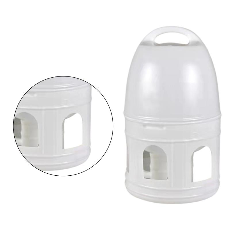 10L Large Bird Water Dispenser Waterer for Parakeets Doves and Pigeons with Easy Monitoring and Strong Construction