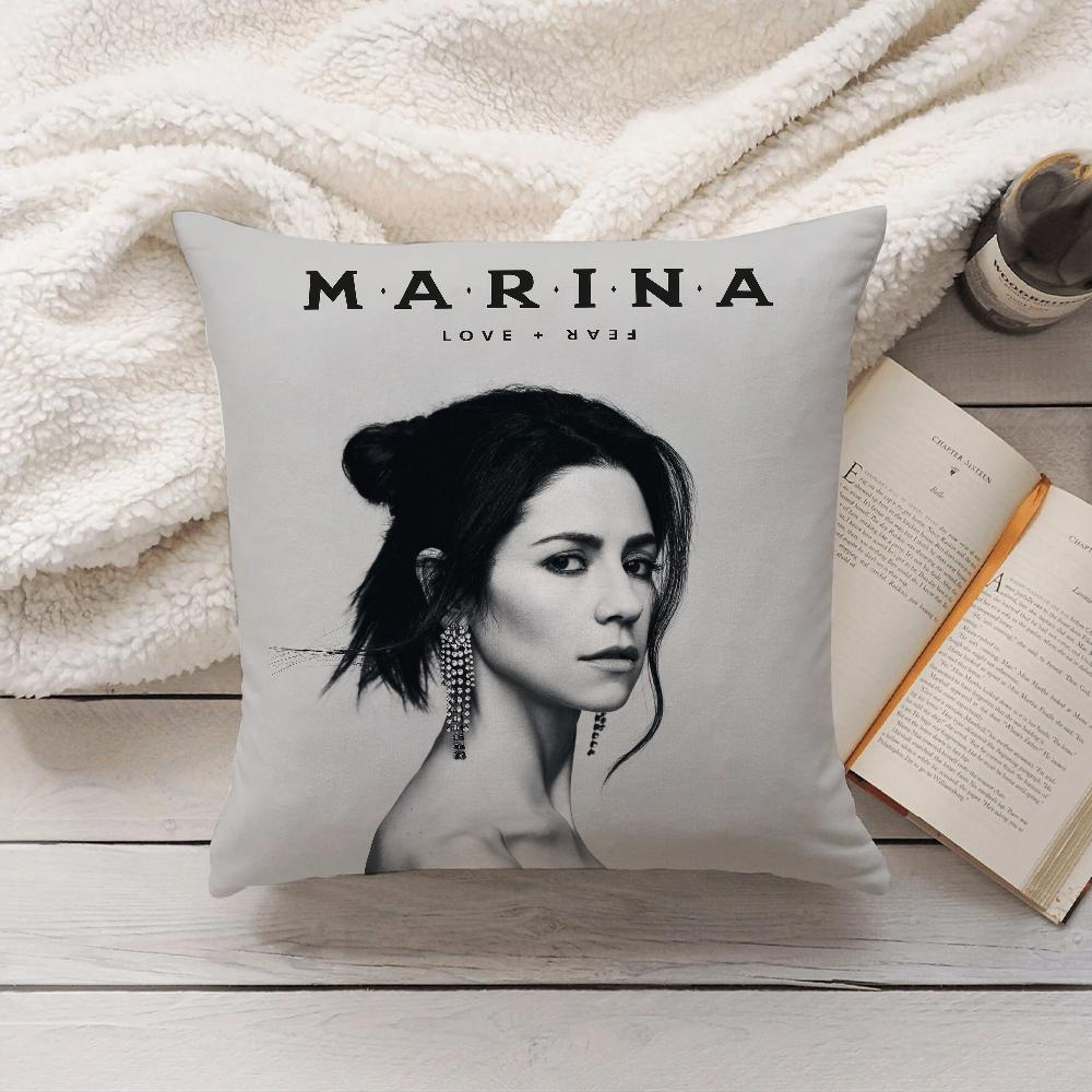 Singer Marina PRINCESS OF POWER Pillow Case Home Decoration Cushion Cover Suitable For Bedroom Car Office Sofa