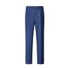 Costume Rayé Premium Double-Boutonnage pour Homme - Revers Pointu, Anti-froissage, Lavable en Machine, Idéal pour le Travail et les Occasions Formelles.