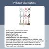 Resin Bow Pendant Delicate Cute Keychain Accessory Swan Bag Charm Versatile Glow In The Dark Swan Keychain For Small Gift Purse
