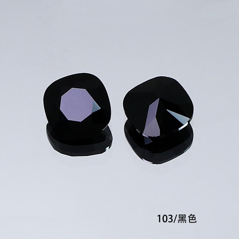 10Pcs Crystal K9 Glass Drill Tip Bottom Drill Fat Square Special-Shaped Nail Drill Clothing Accessories