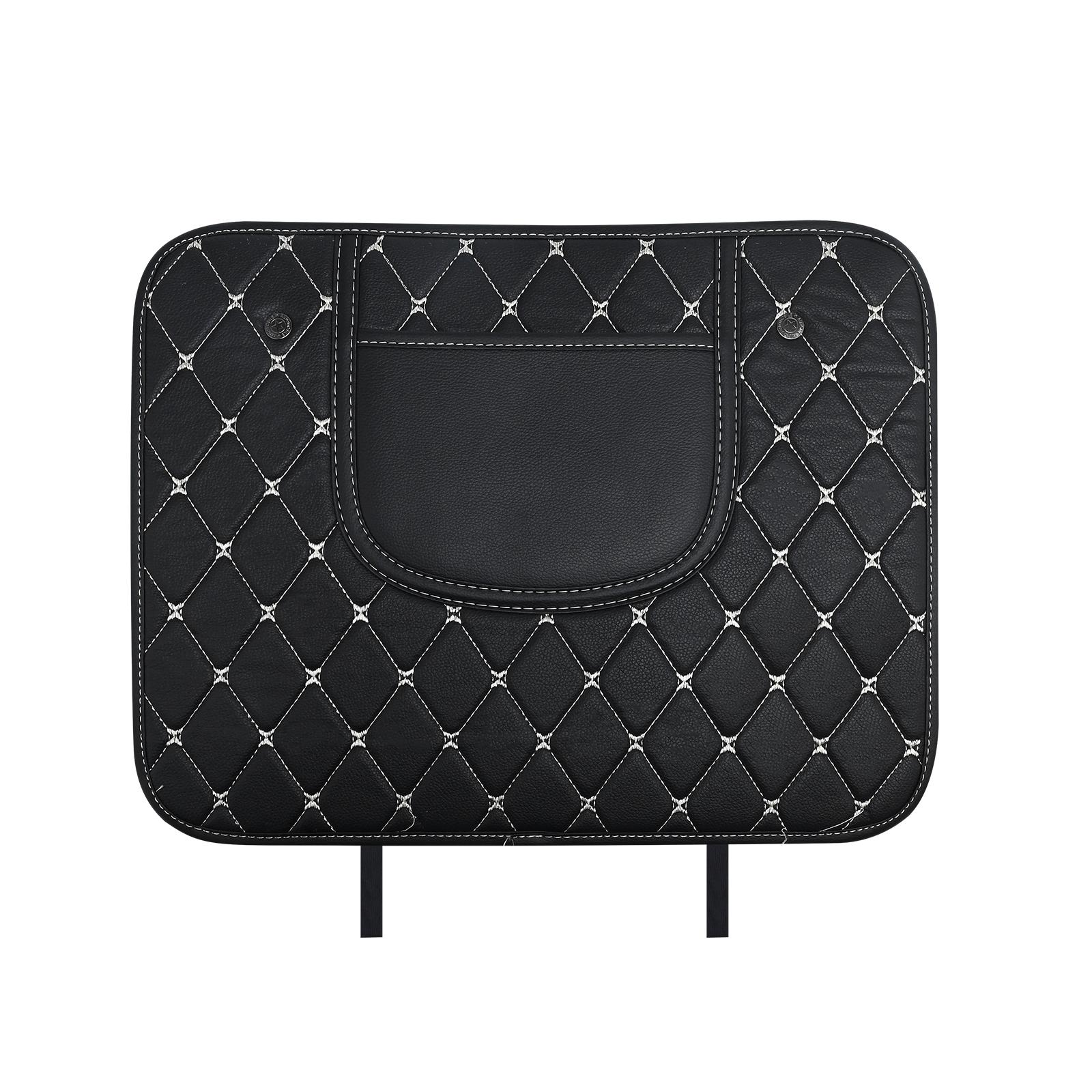 

PU Leather Car Seat Back Protector Pad Anti-Kick Dirty Proof Kids Child Auto Accessory Interior Protection Mat