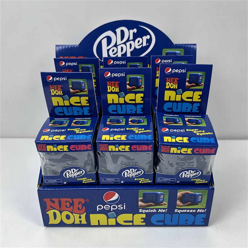 Super popular Schylling Needoh Nice Cube brinquedo sensorial, cubo redutor de aperto e pressão, Fidget espremível limi redutor de pressão