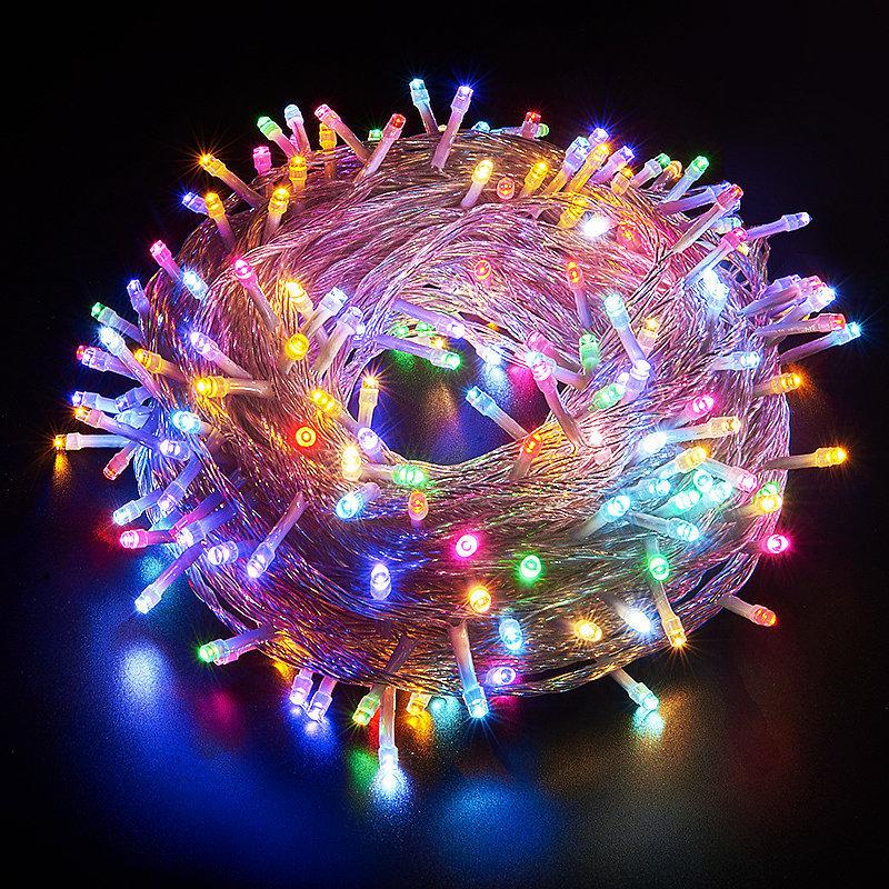 LED Garland String Lights 10m 30m 50m 100m Christmas Tree Wedding Decoration Waterproof Fairy Light Indoor Outdoor 220V EU Lamp
