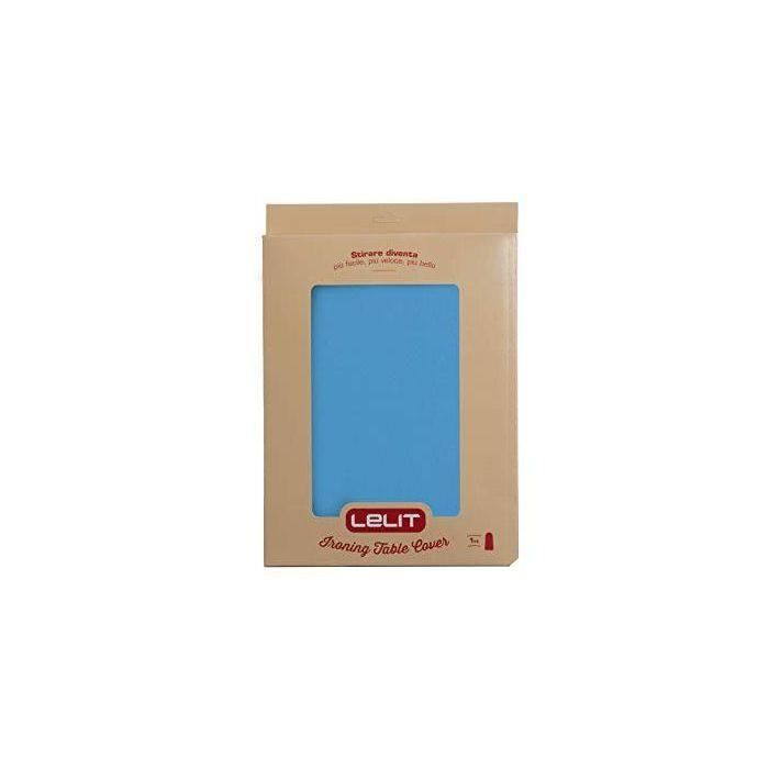 Lelit PA019 Professionelle Bleu Clair Housse De Planche À Repasser, 125x40 Cm