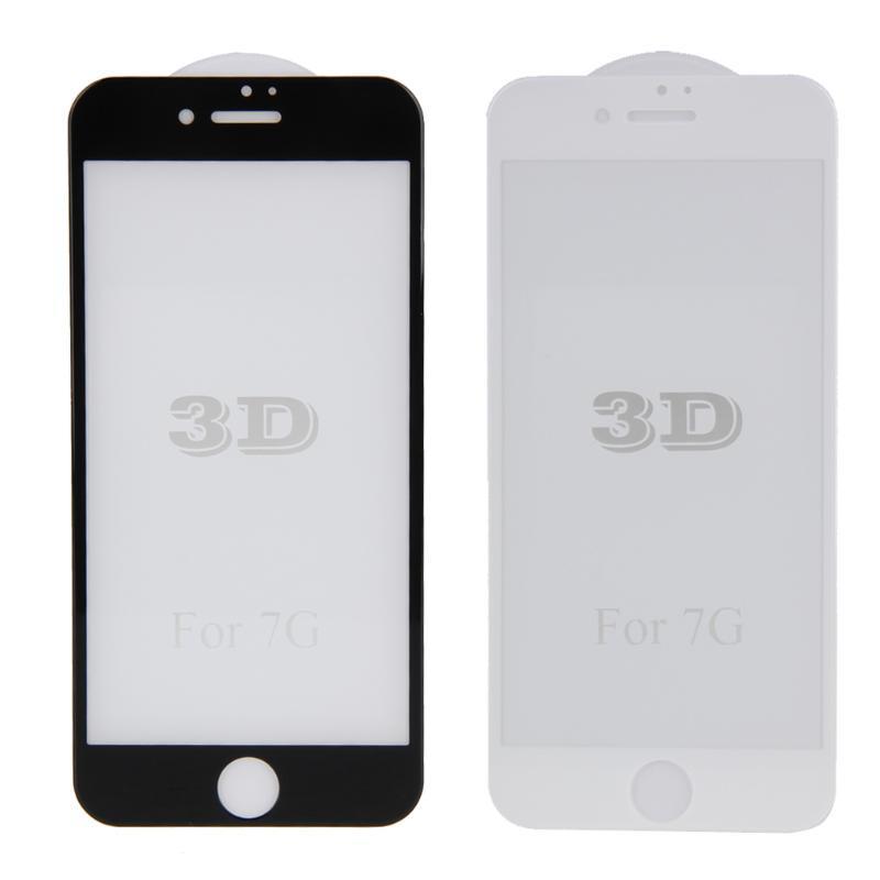 

3D полный закаленного стекла протектор экрана изогнутый для iPhone 6 7 8 Plus X