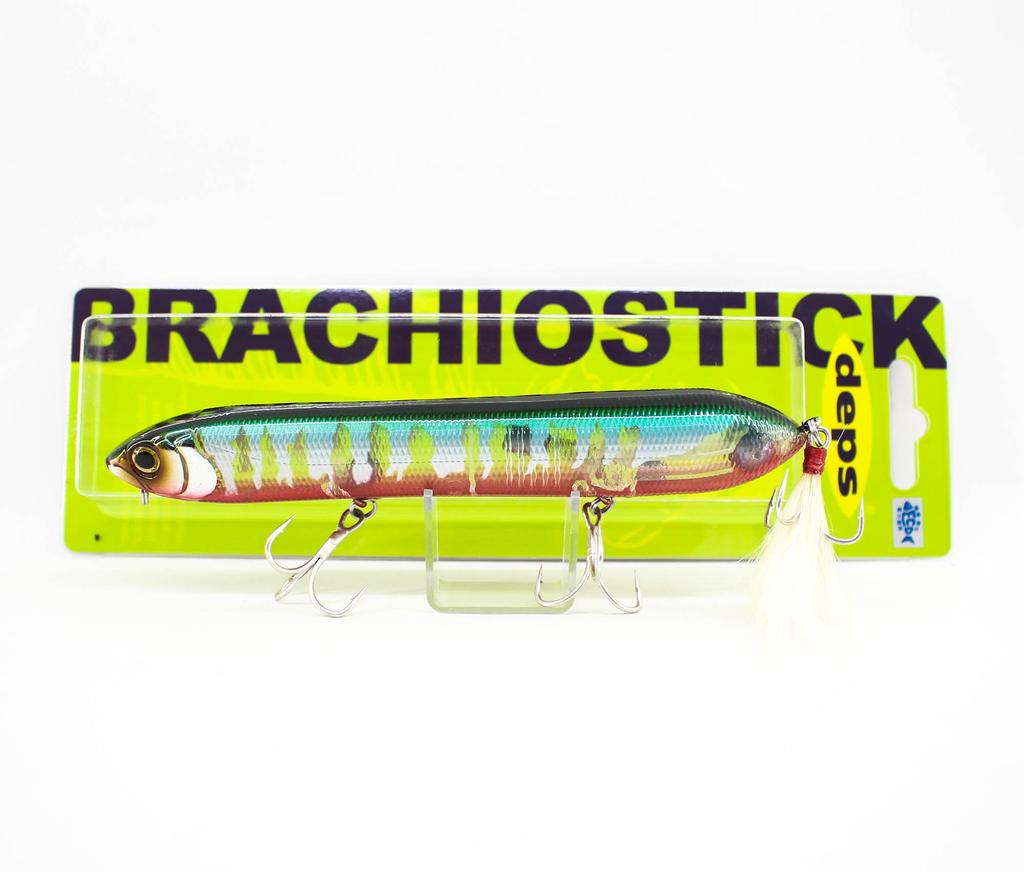 Leurre Flottant Deps Brachio Stick – Crayon 147mm, 31g, Couleur 13, Neuf
