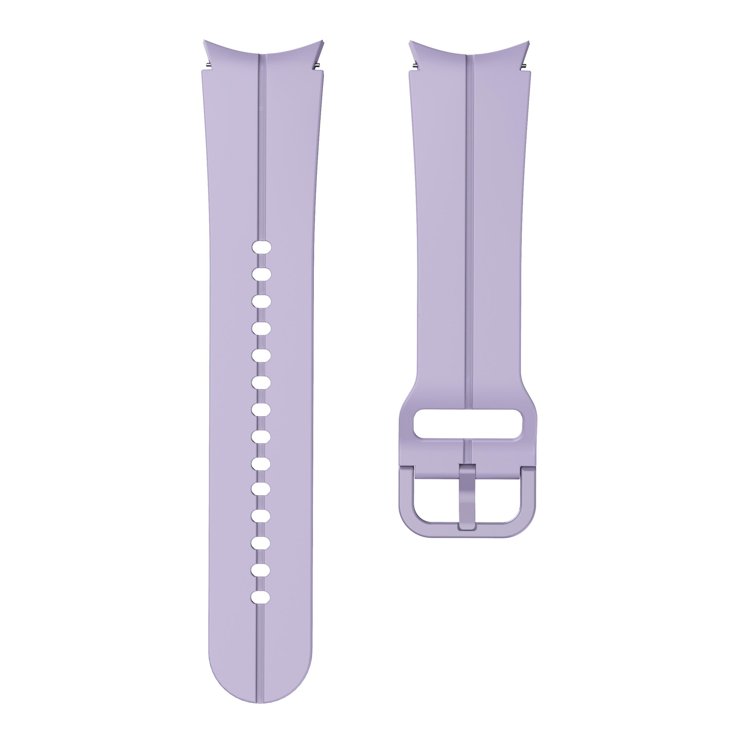 

Wristband For Samsung Galaxy Watch 5 Pro Sport Strap Watch5 44mm 40mm/Watch 4 Classic 46mm 42mm Silicone Band Watchband Bracelet Watch4 46 42 44 40mm фиолетовый